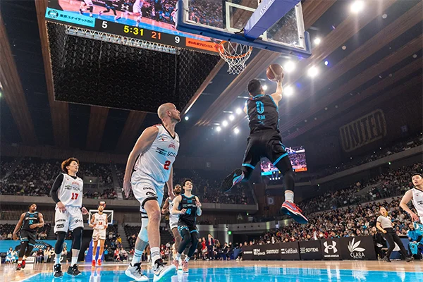 バスケットボールチームへの協賛